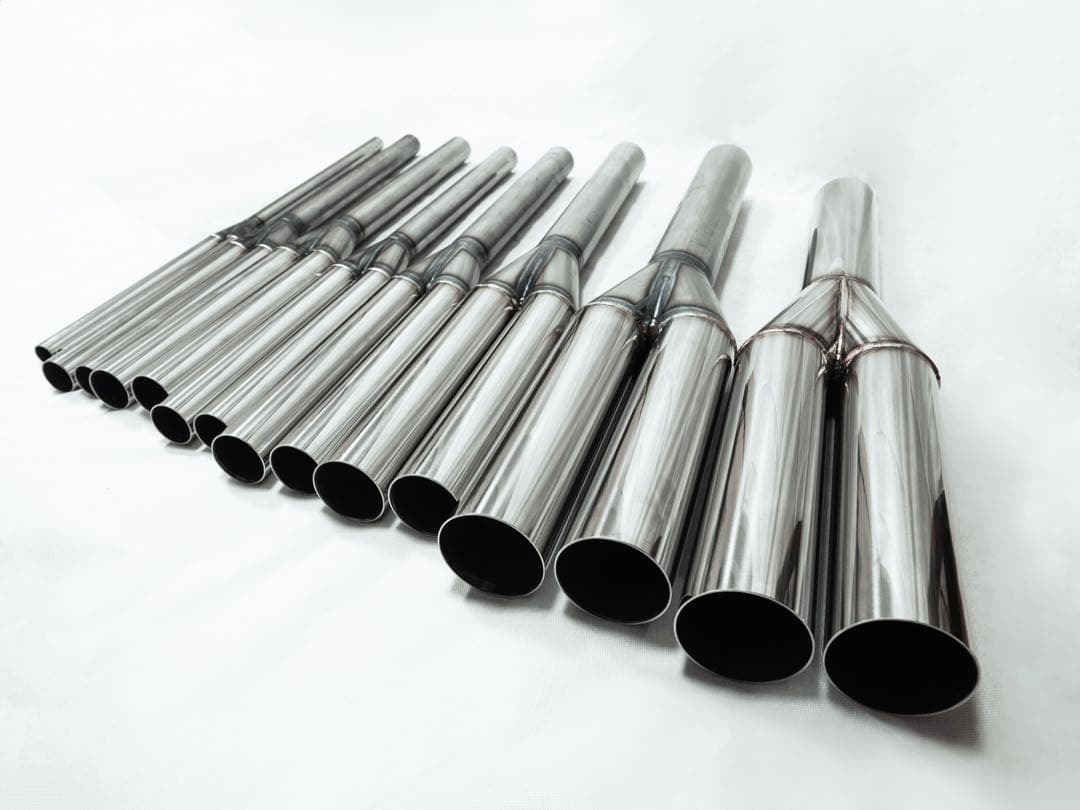 デュアルマフラー 50.8φ 汎用　ワンオフ　マフラー