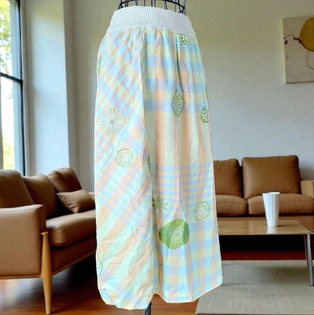 【新品未使用】エムアンドキョウコ スカート M.&KYOKO 佐藤繊維