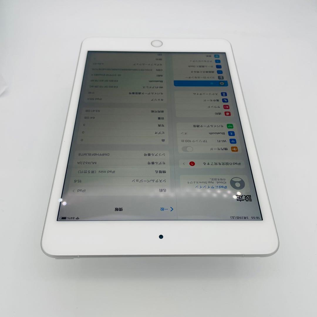S 電池97% iPad mini 5 64GB シルバー　SIMフリー　本体