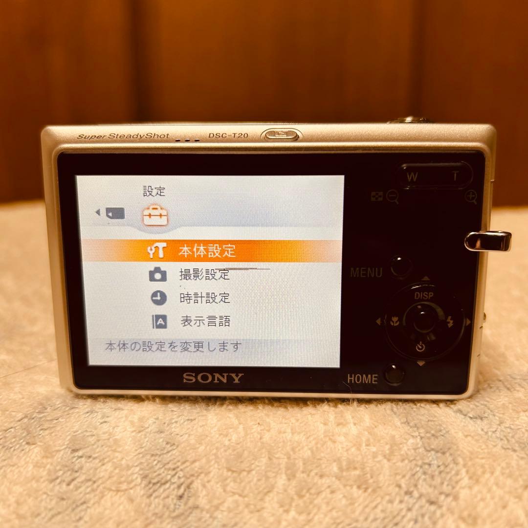 SONY Cyber-shot DSC-T20 サイバーショット デジタルカメラ