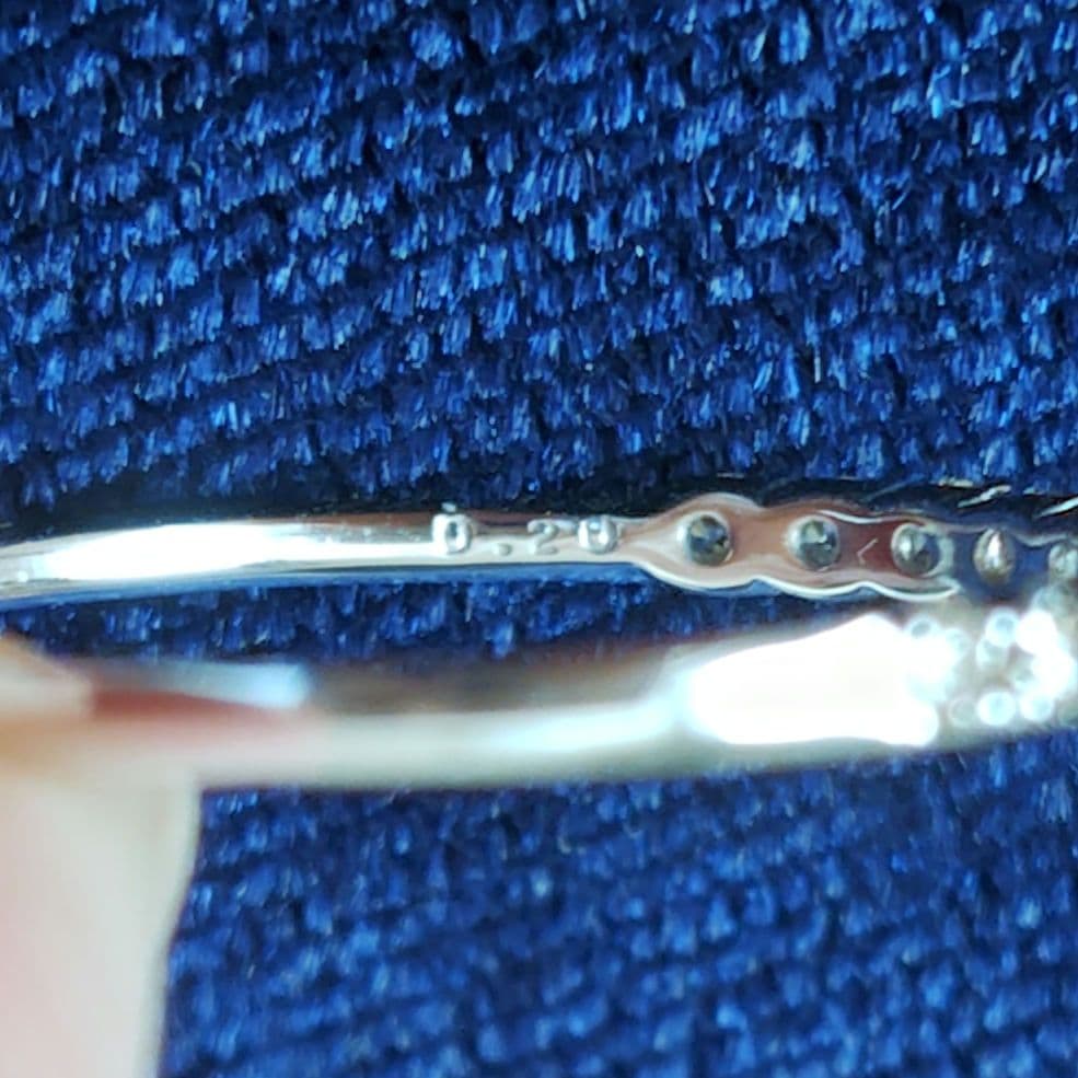 Classic CHESS　K18WG ダイヤモンド エタニティリング0.2ct