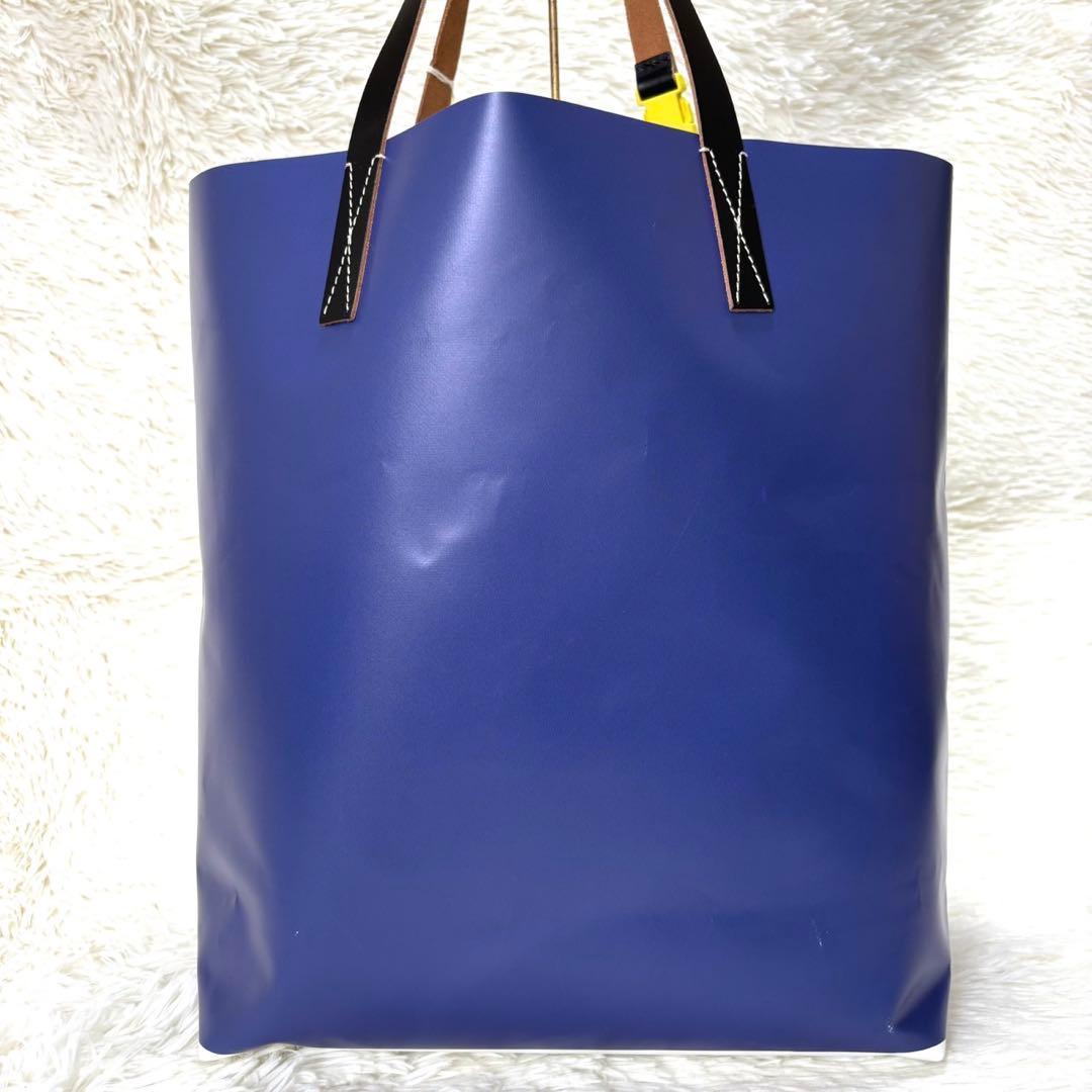 【新品未使用品】マルニ トートバッグ ロゴ Tribeca ショッピングバッグ