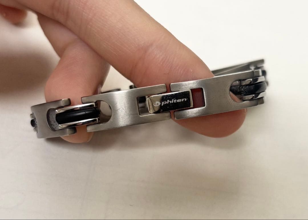 ファイティン、ハードコートチタンブレス メタックス スリム　Ｌサイズ