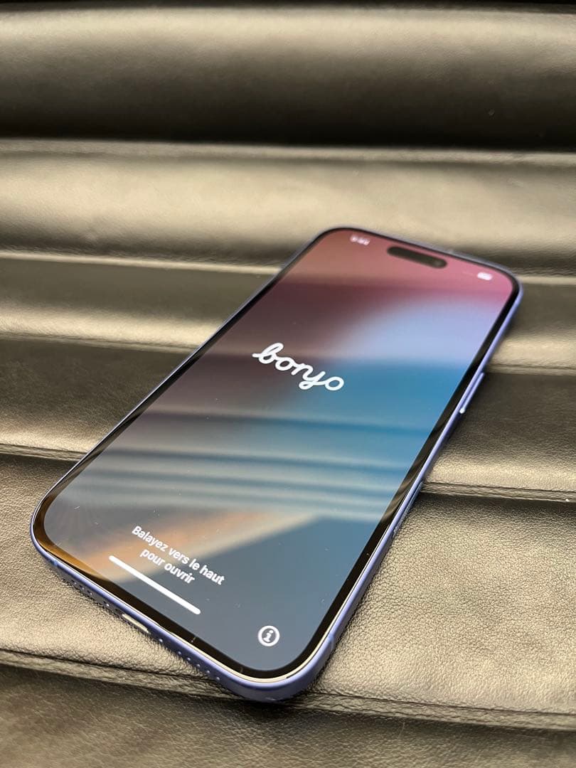 充電100%美品iPhone16 128GBウルトラマリンSIMフリー正規品