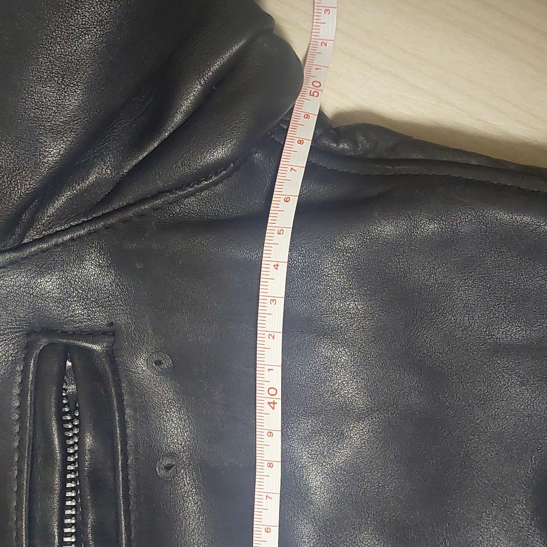 ゴールデンサイズSchott141カウハイドシングルライダース