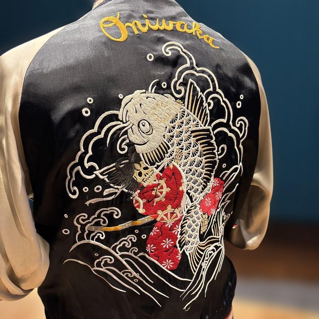 CROPPED HEADS 55th Paradise リバーシブルスカジャン