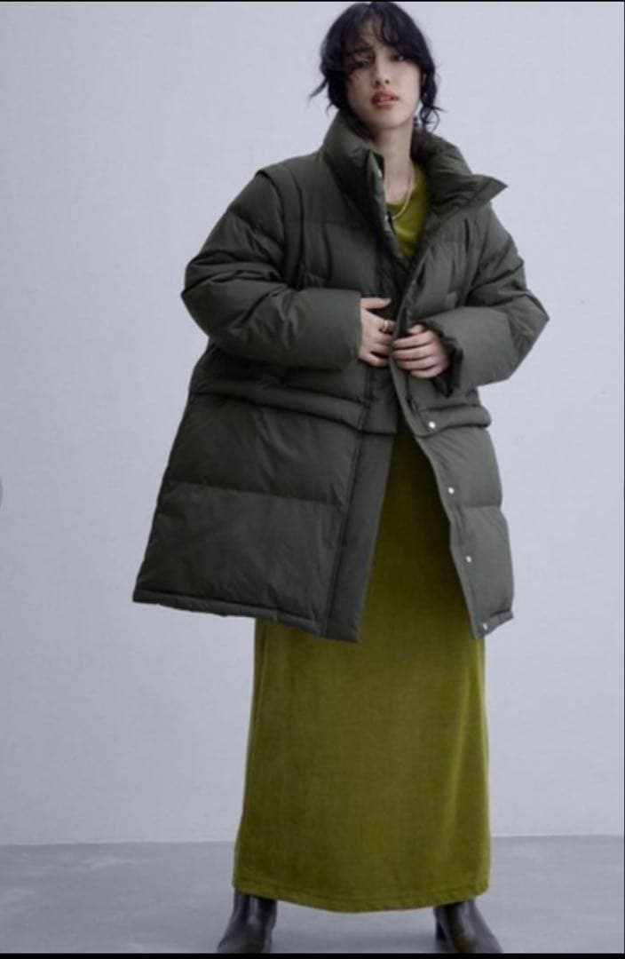 【アダムエロペ】4WAY ALLIEDダウンベストコート