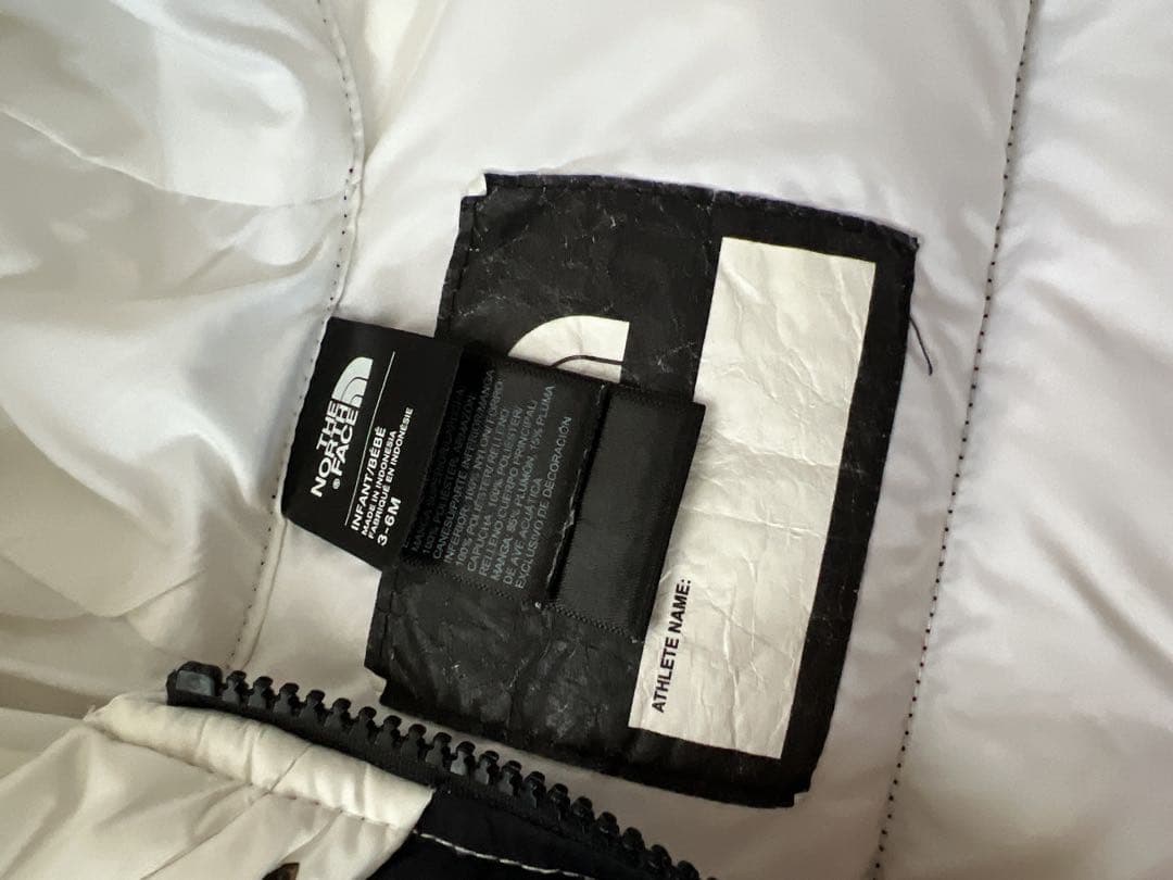 ノースフェイス　ダウン　カバーオール　3〜6m ベビー