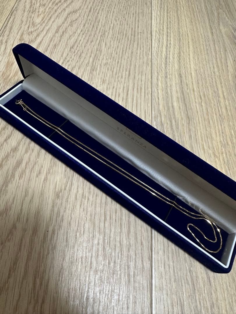 ［値下げ］SPERANZA18金［K18］ベネチアンチェーンネックレス50cm
