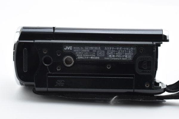 ビデオカメラ JVC Everio GZ-HM190 40x zoom lens #499