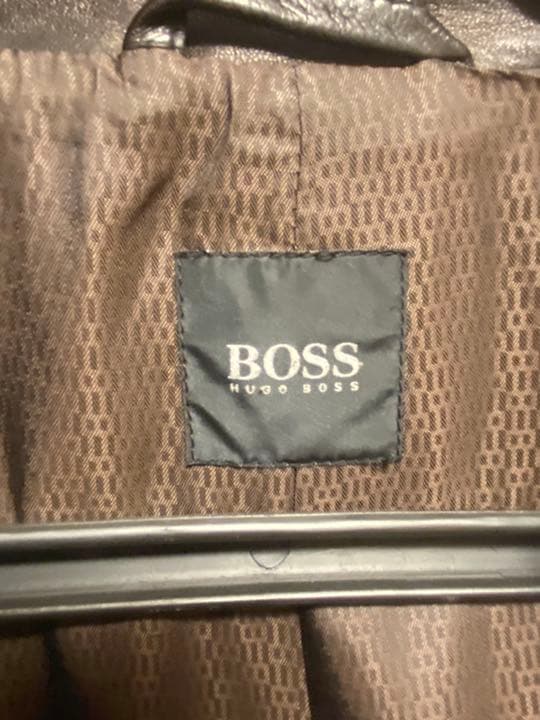 期間限定値下げ ヒューゴボス レザー コート XL XXL