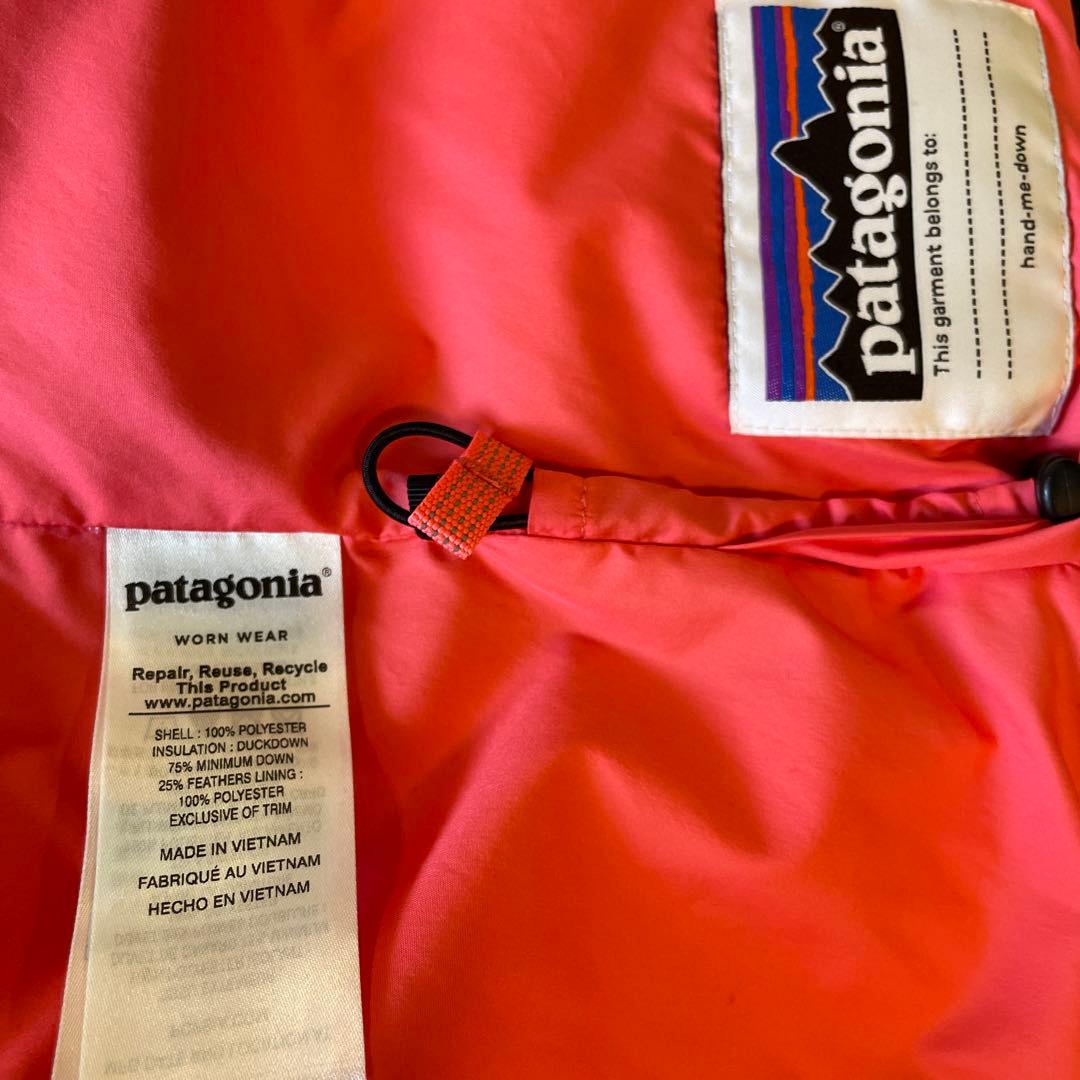 パタゴニア　ガールズ　ダウンジャケット
