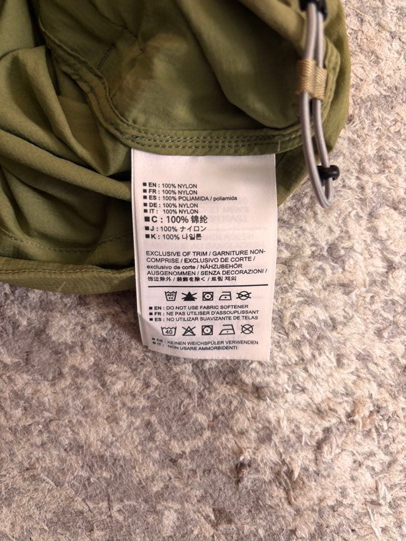 ARC'TERYX オリーブグリーン L フルジップジャケット