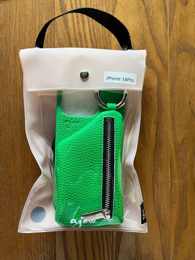 ajew iPhone 16 Pro ケース グリーン