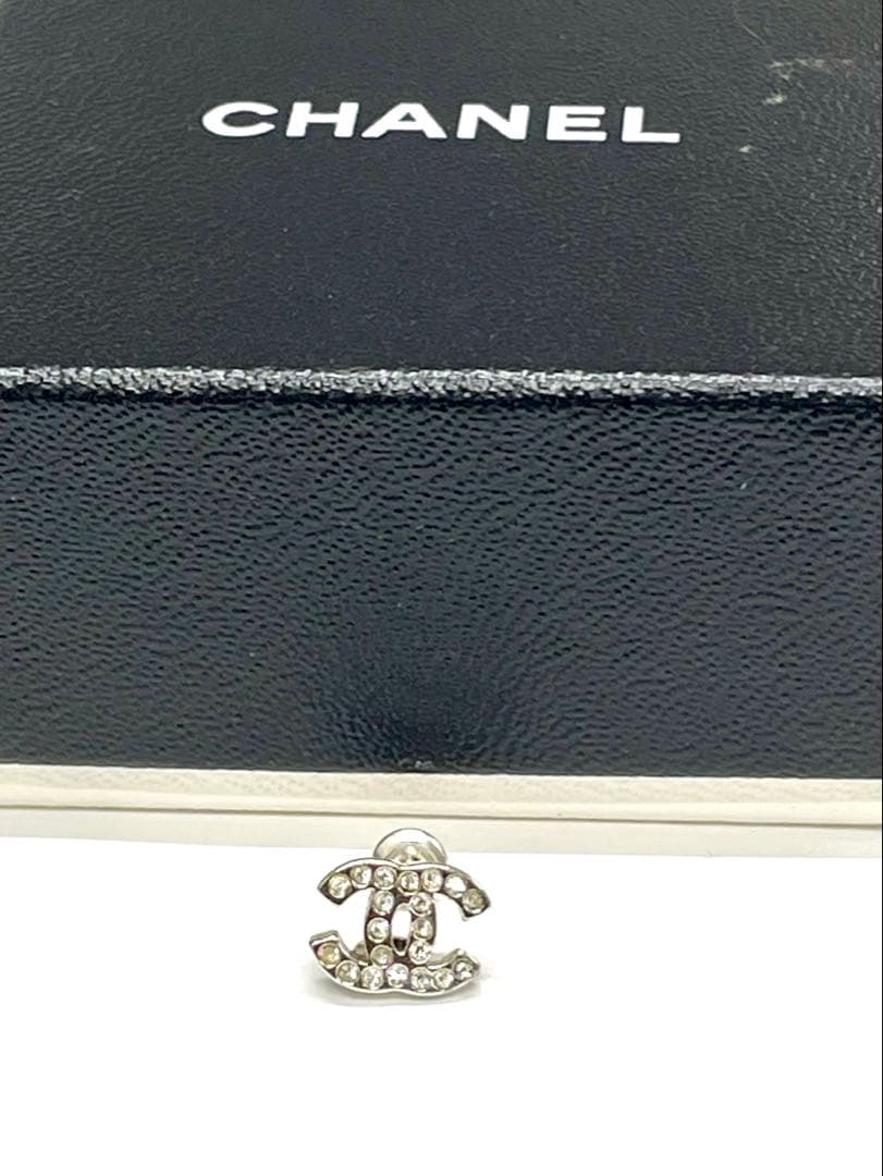 正規品CHANELココマークストーンピアス　片方訳あり