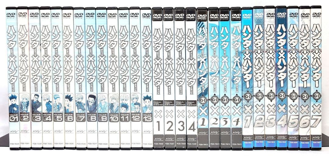 HUNTER×HUNTER/ハンターハンター/旧・1999年版【DVD】全28巻