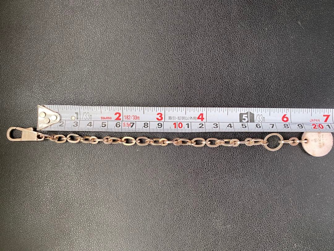 GUCCI 、シルバーチェーン、ブレスレット