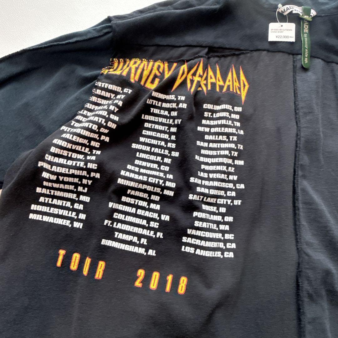 【新品】MADE by sunny side up ワイドシャツリメイクシャツ