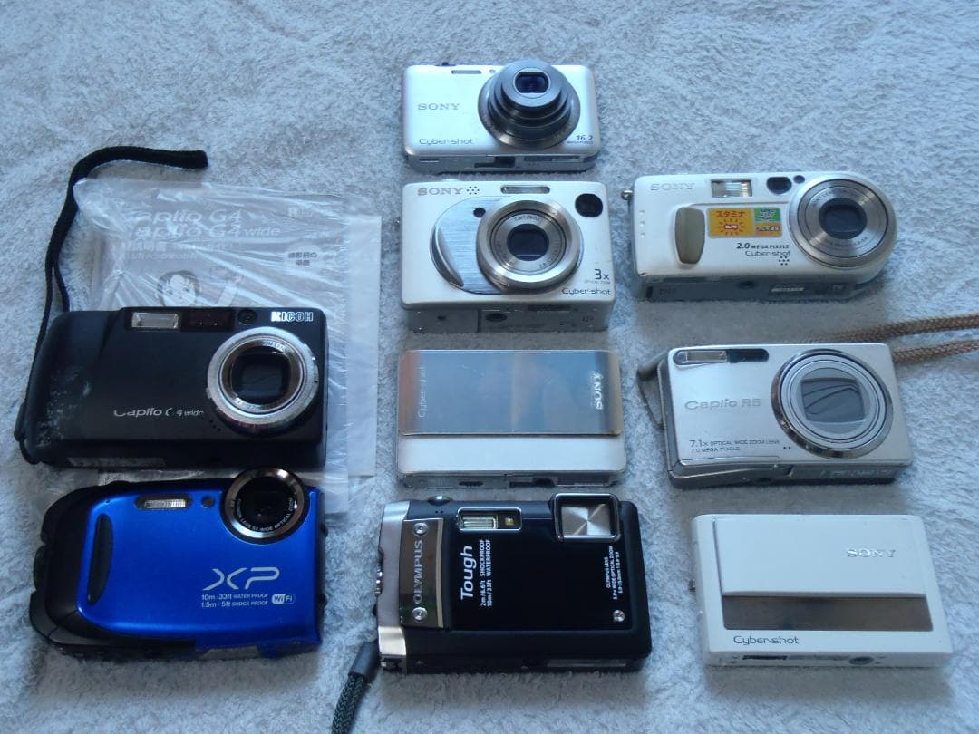 ❤️スマホ転送・GPS❤️XP70など９台セット★今はバッテリー付き