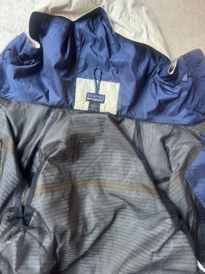 Patagonia 00s ベージュ ストームジャケット 希少カラー レア S