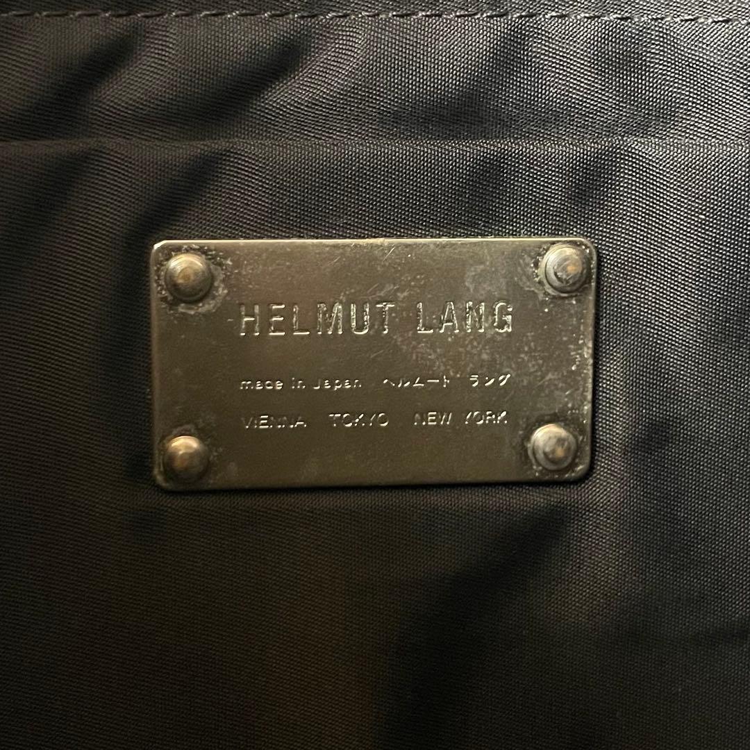入手困難✨ ヘルムートラング 本人期 ヘルメットバッグ ブラック Wポケット