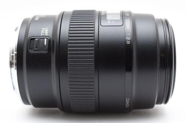 良品 Canon EF 100mm F2.8 MACRO AA3271#108