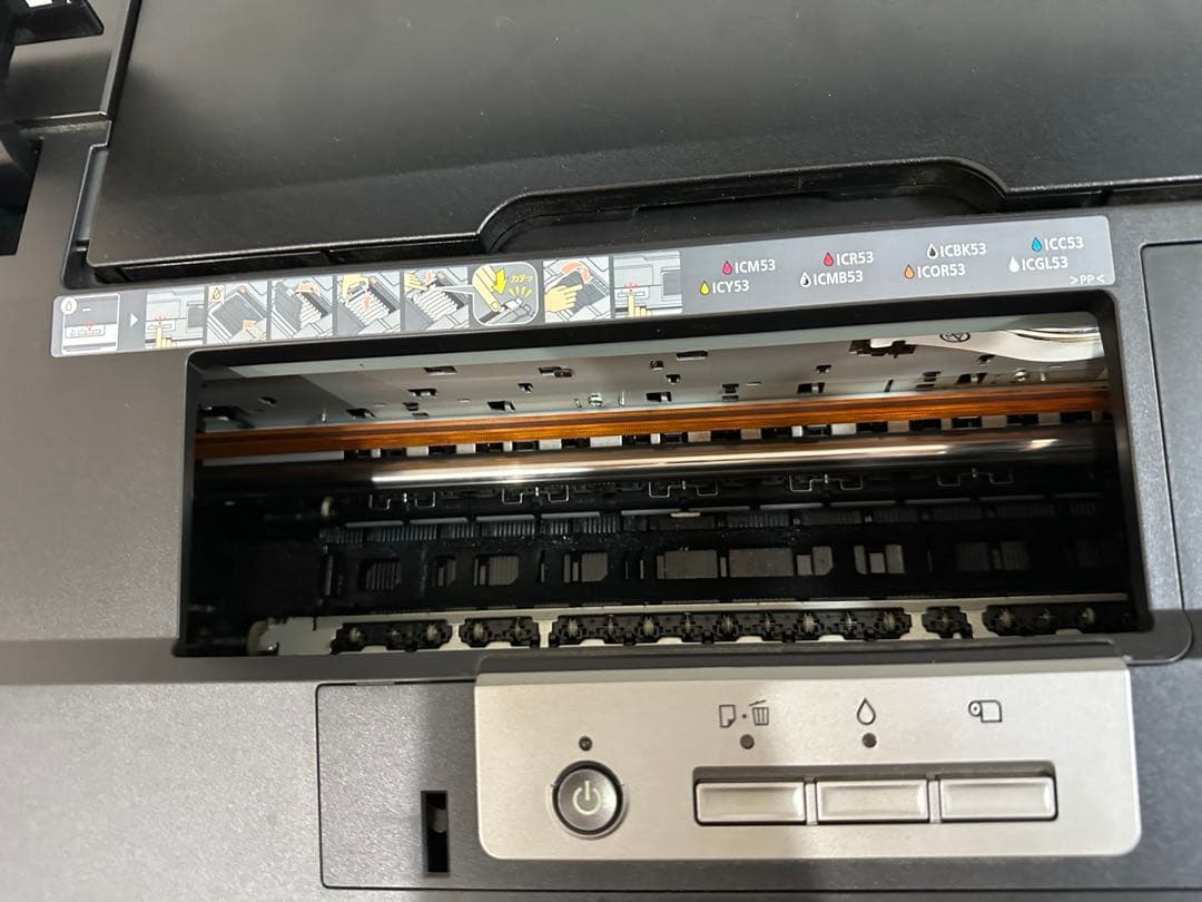 EPSON PX-G5300 通電確認、ジャンク品