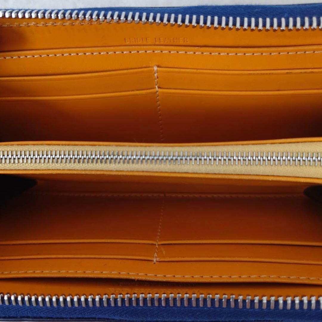 ホワイトハウスコックス　長財布　S2622 Long Zip Wallet