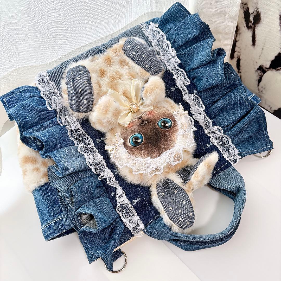 t*い様 コヤンイサムチョン　トートバッグ　クラウディちゃん　ハンドメイド