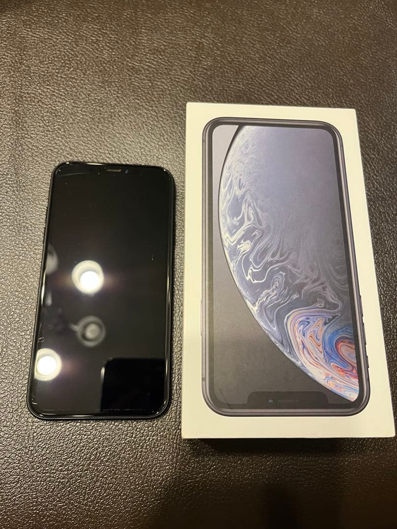 Apple iPhone XR ブラック 本体 箱付き 128GB