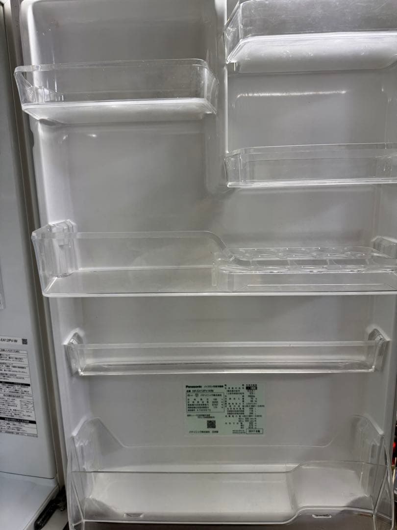 【最終】Panasonic冷蔵庫 NR-E412PV-W形 5ドア 406L