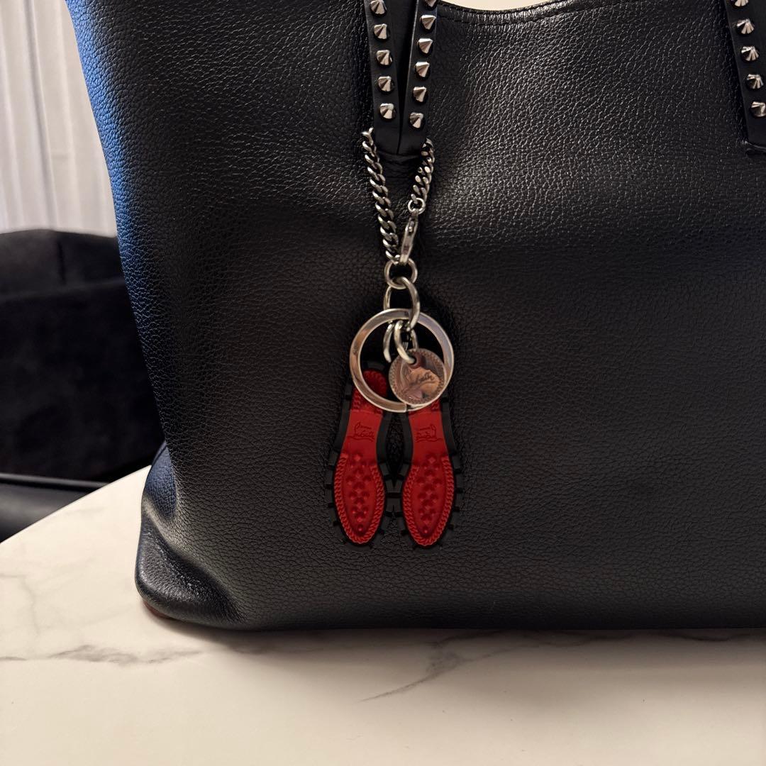 【キーホルダー付き】クリスチャンルブタン　カバタ　トートバッグ