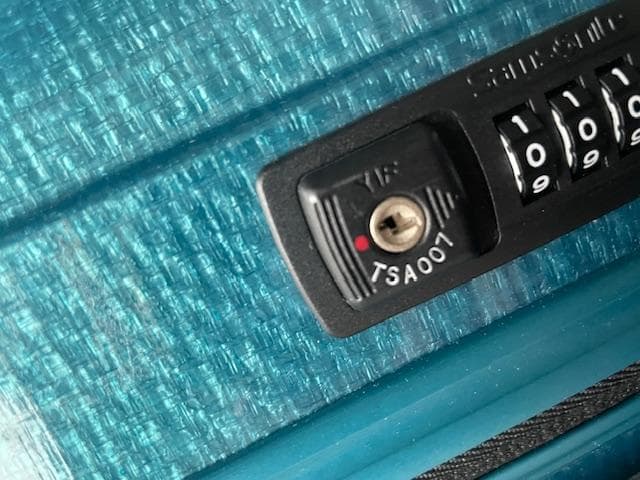 サムソナイト スーツケース キャリーケース 　ターコイズブルー 36L