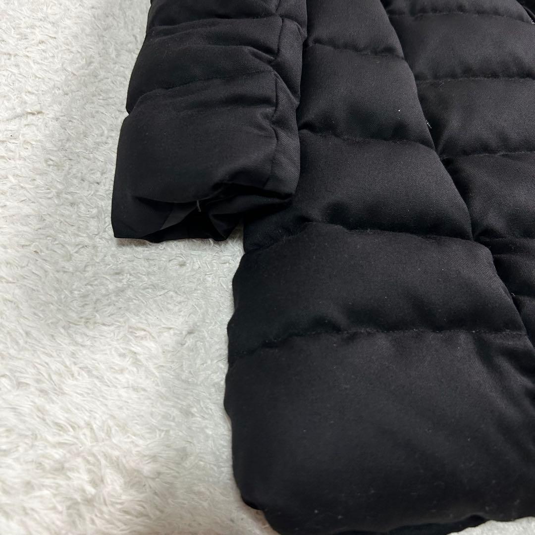 タトラス　近年21年モデル　高級ダウンコート　ラビアナ　ロングコート　黒