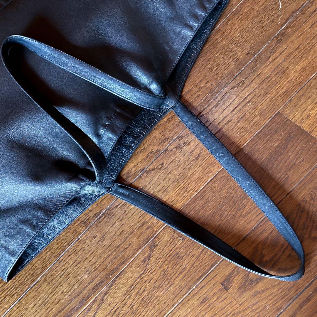 LOEWE ロエベ ナッパレザー トートバッグ 黒 バッグ
