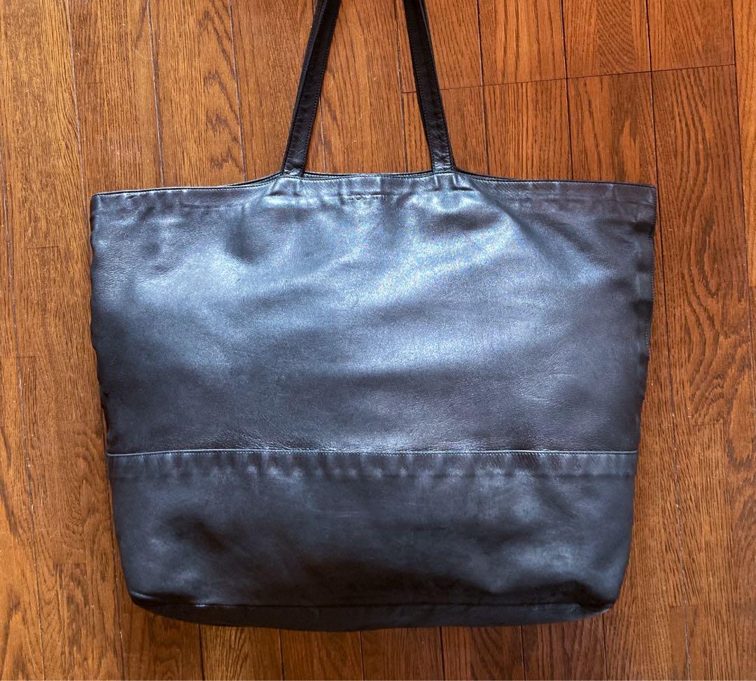 LOEWE ロエベ ナッパレザー トートバッグ 黒 バッグ