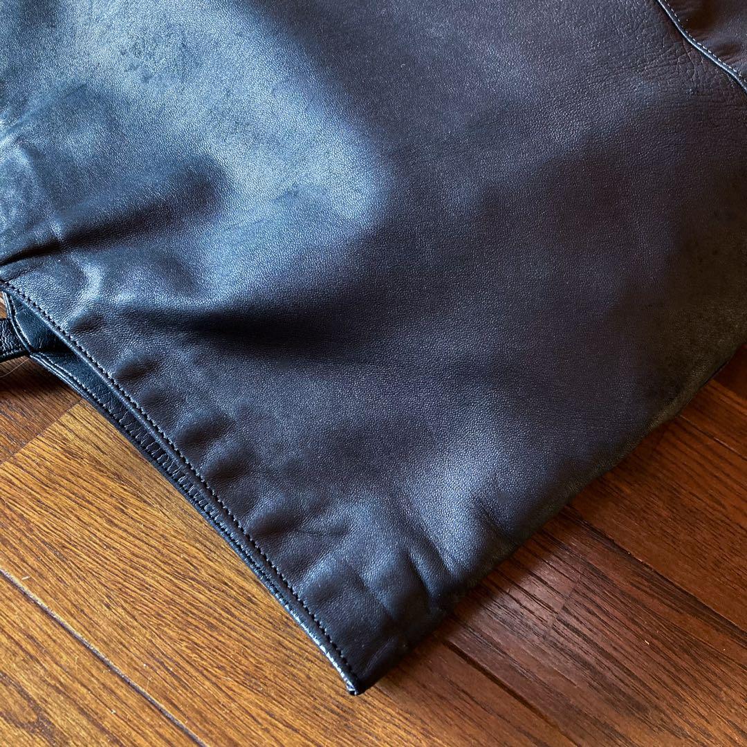 LOEWE ロエベ ナッパレザー トートバッグ 黒 バッグ