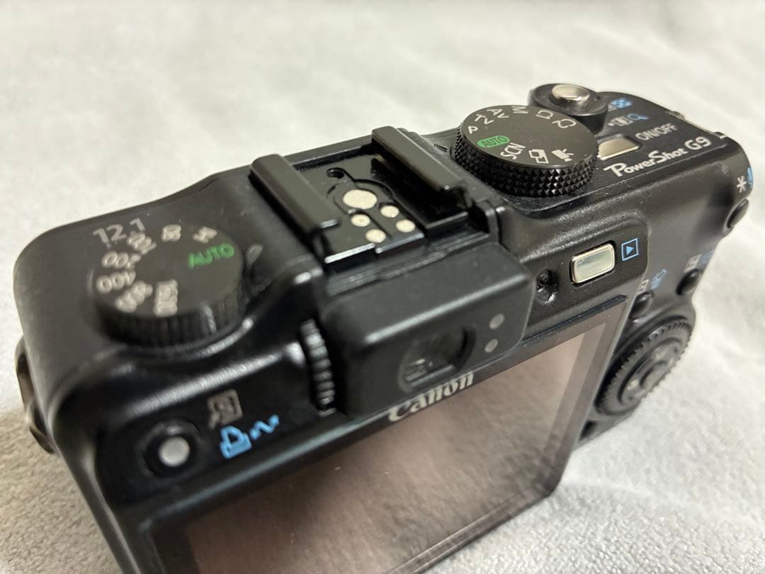 【CCD素子】Canon G9 デジタルカメラ 本体とバッテリーチャージャー付き