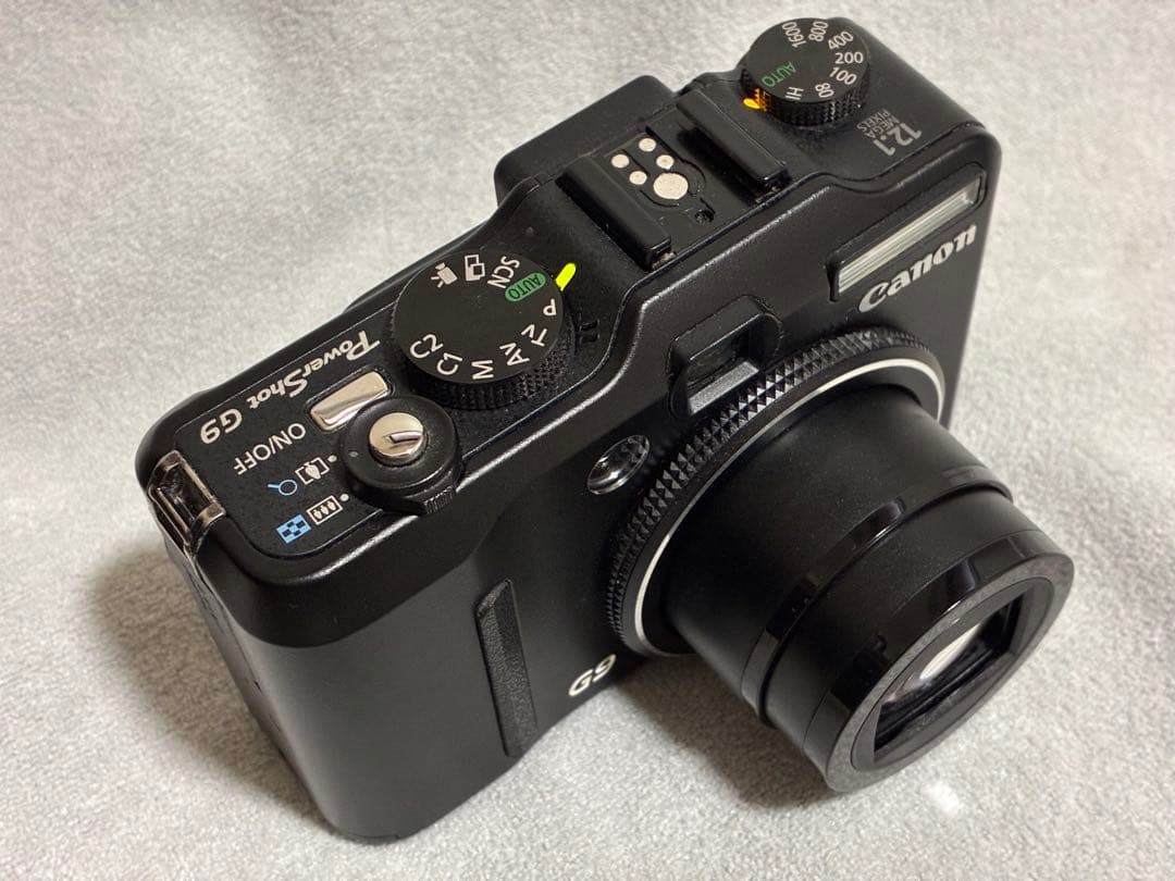 【CCD素子】Canon G9 デジタルカメラ 本体とバッテリーチャージャー付き
