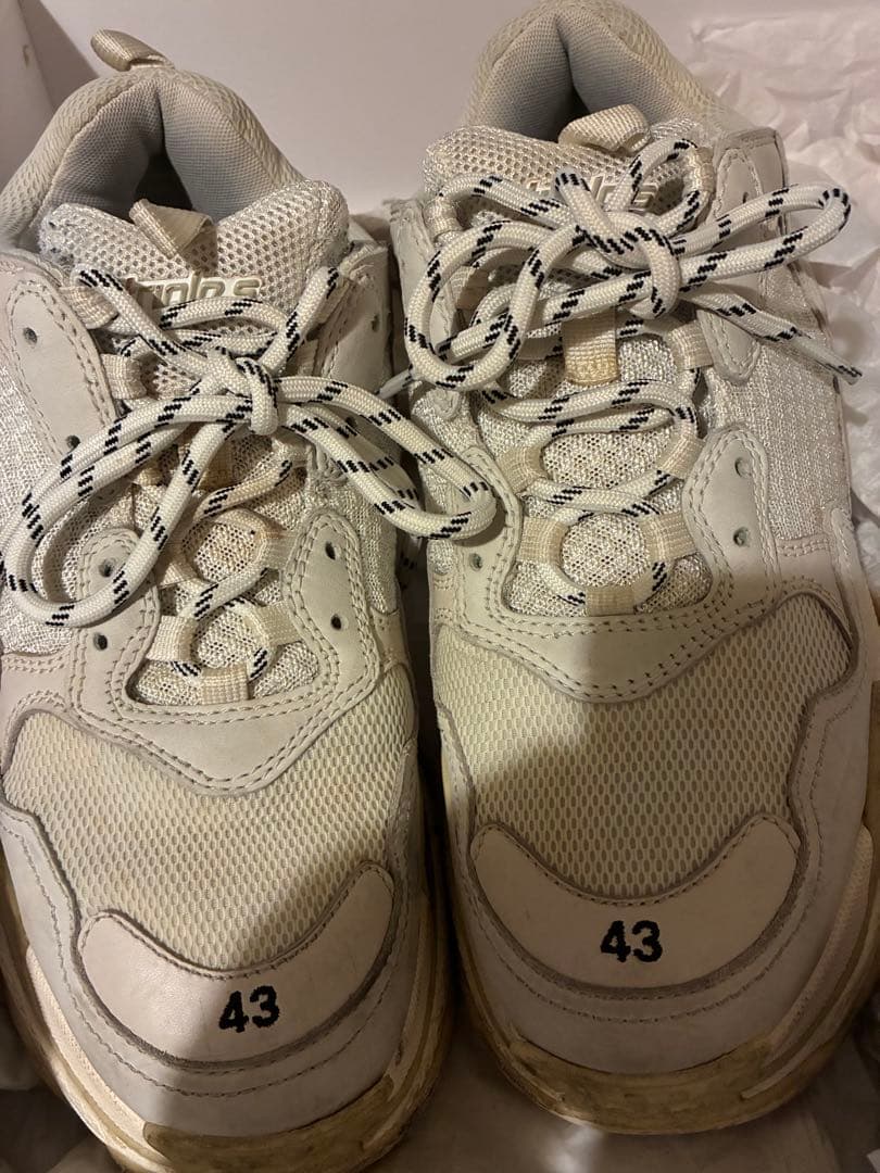 5*o様 BALENCIAGA triples 白