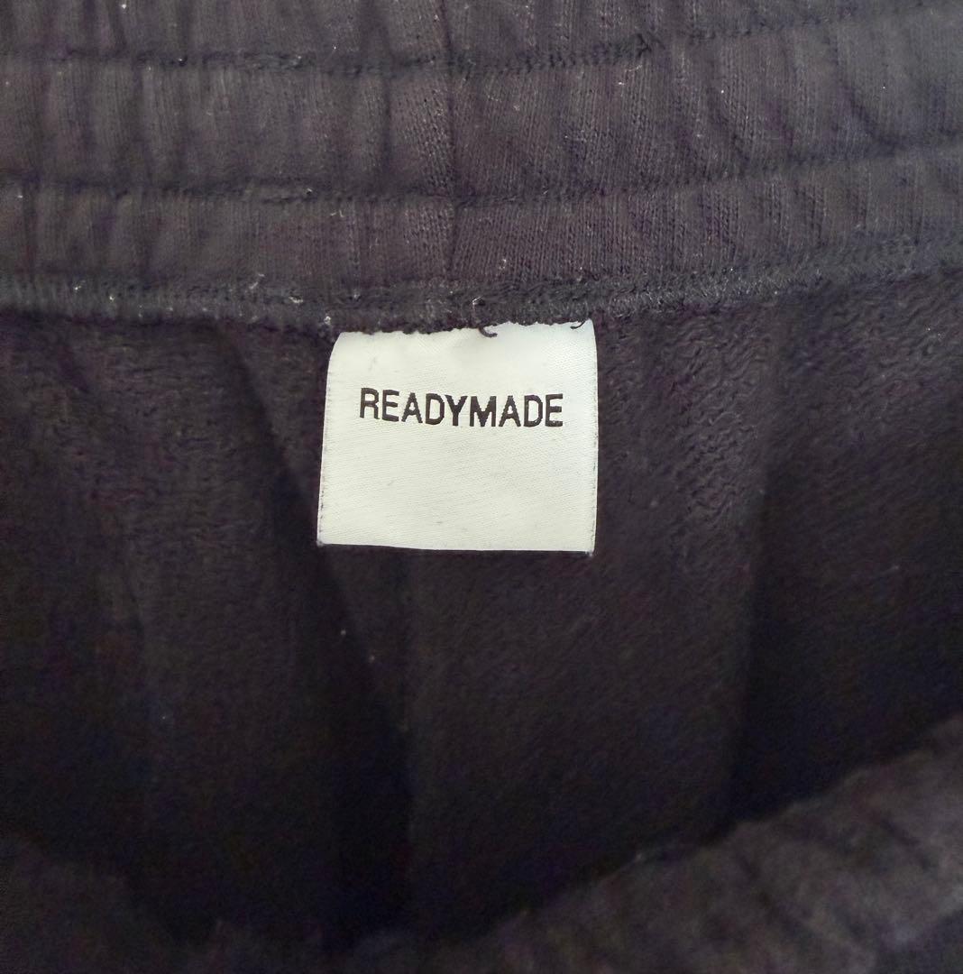 READYMADE スウェットパーカー&スウェットパンツセットアップブラック
