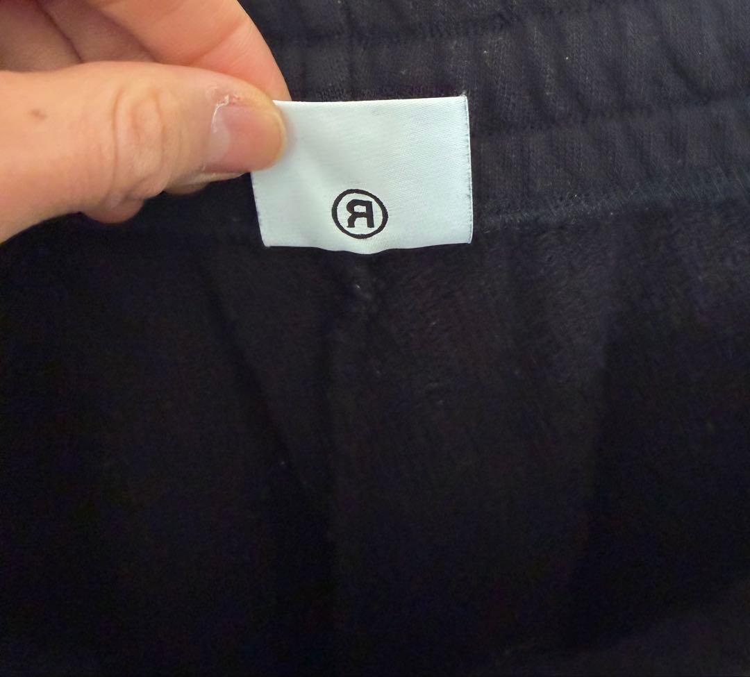 READYMADE スウェットパーカー&スウェットパンツセットアップブラック