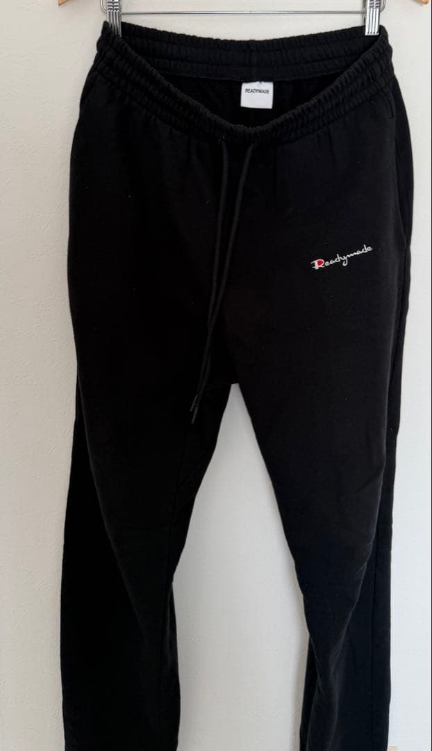 READYMADE スウェットパーカー&スウェットパンツセットアップブラック