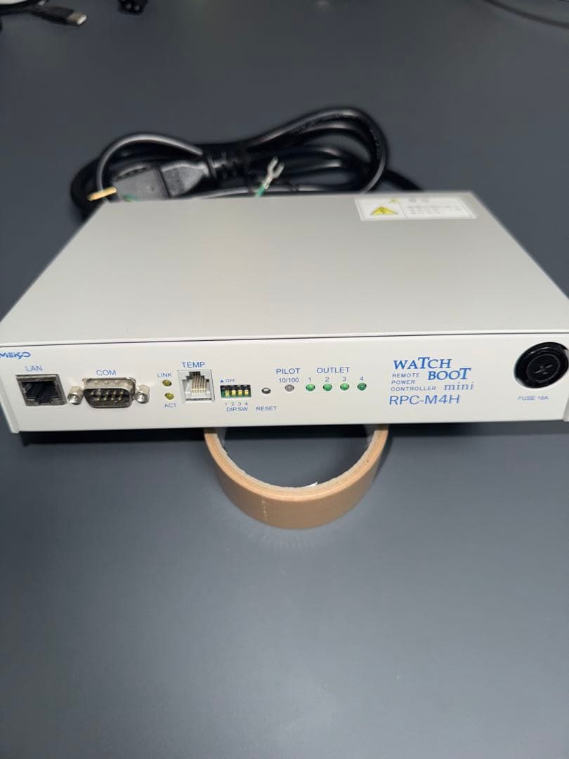 明京電機 WATCH BOOT mini RPC-M4H 遠隔電源制御装置