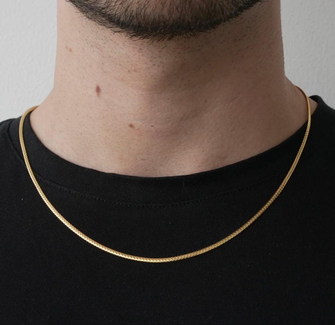 【新品未開封】DIFFERENTネックレス ゴールド　53cm