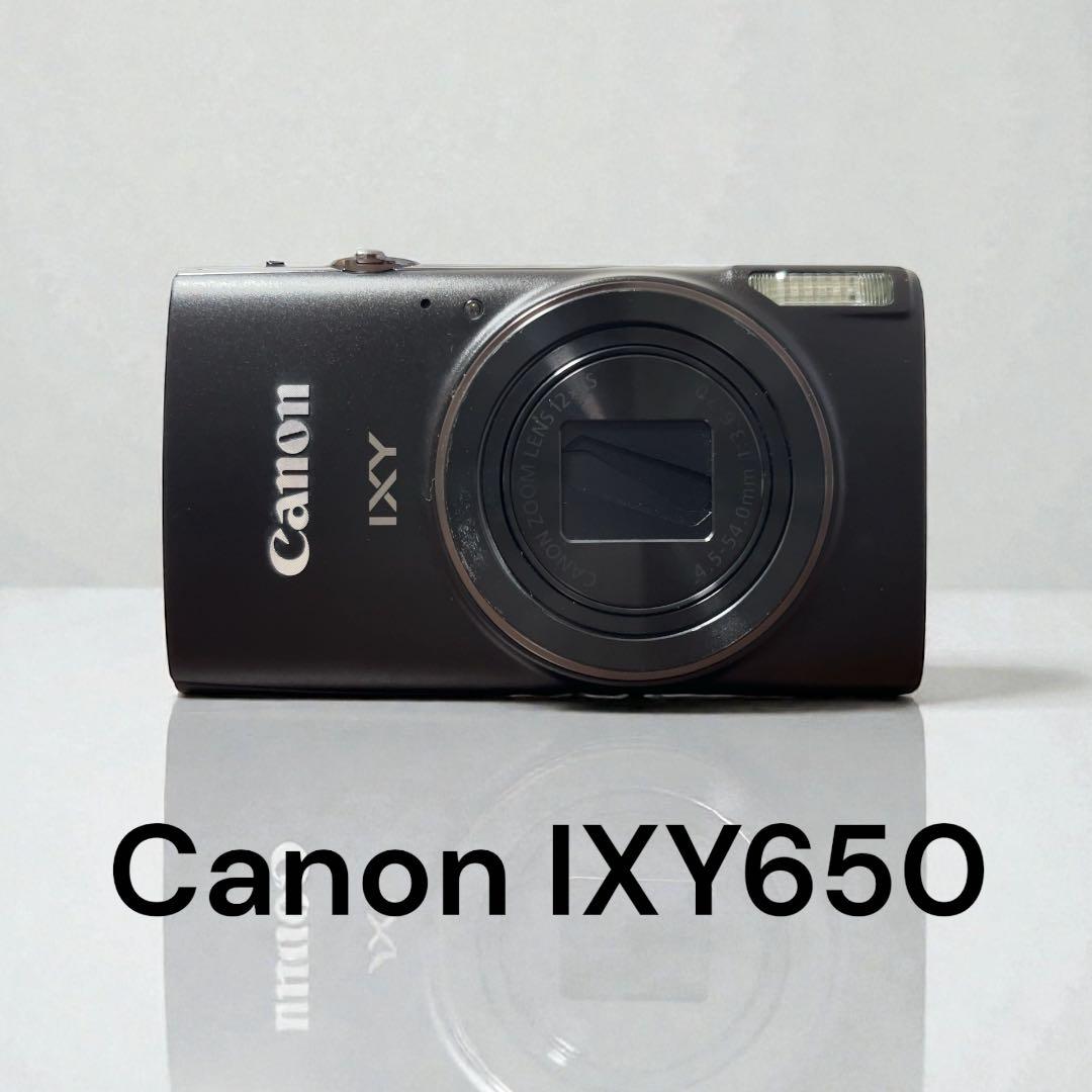 【美品】 Canon IXY650 新品充電器 新品バッテリー ストラップ 付き