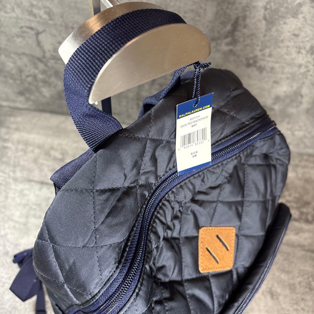 未使用【ポロラルフローレン】キルティング リュック QUILTED バックパック