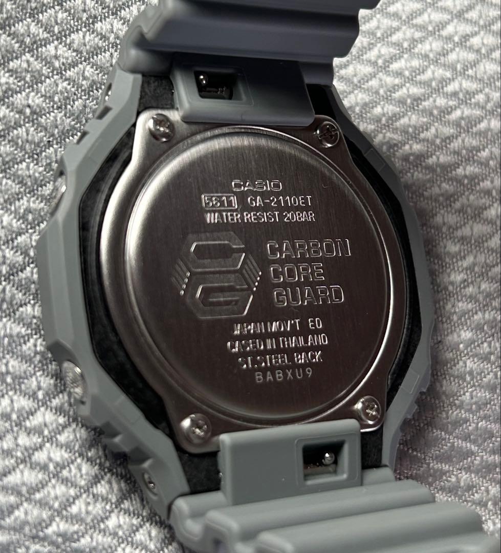 ✨超美品✨ G-SHOCK カシオーク グレー レインボー 本体のみ