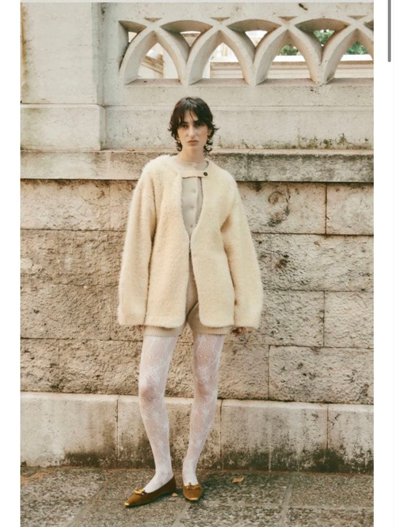 ジャケット・アウター COCOON SHAGGY JACKET