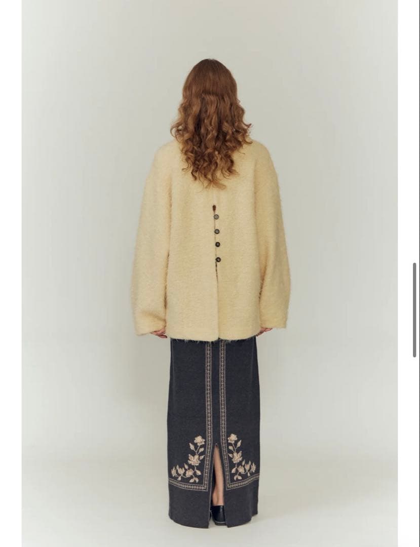 ジャケット・アウター COCOON SHAGGY JACKET